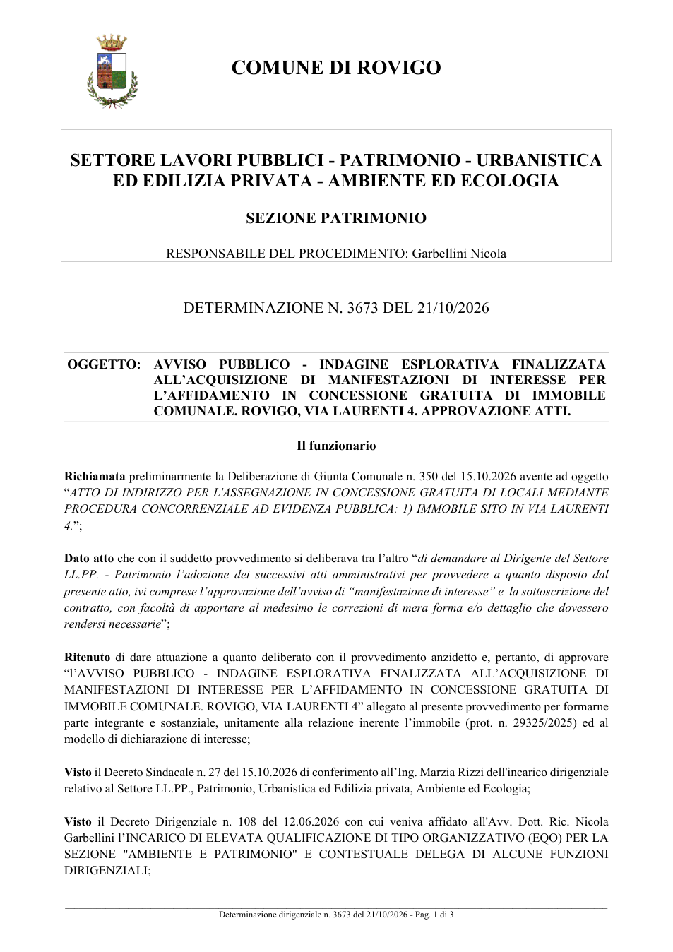 Pagina 1 del documento