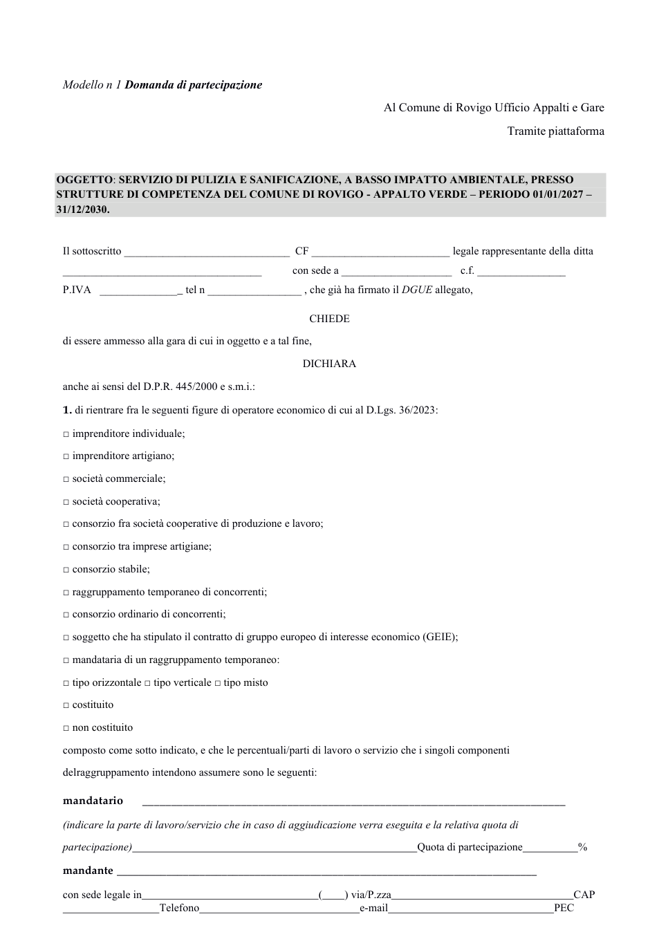 Pagina 1 del documento