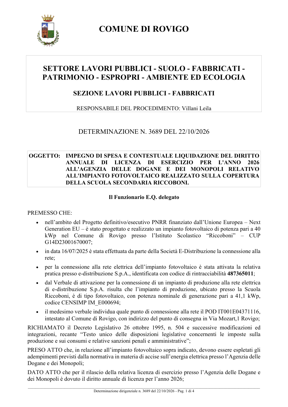 Pagina 1 del documento