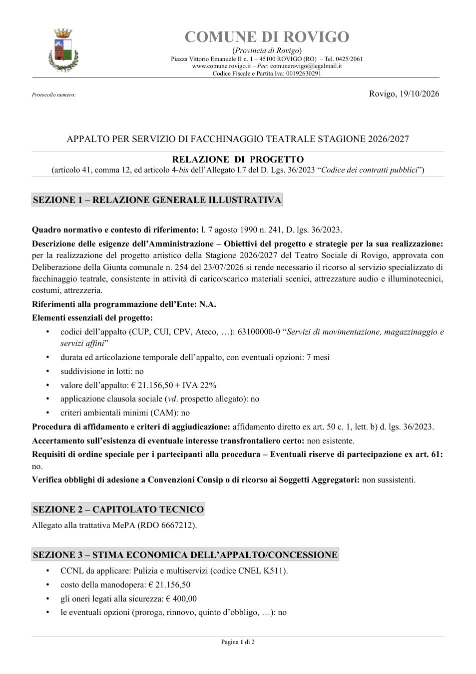 Pagina 1 del documento