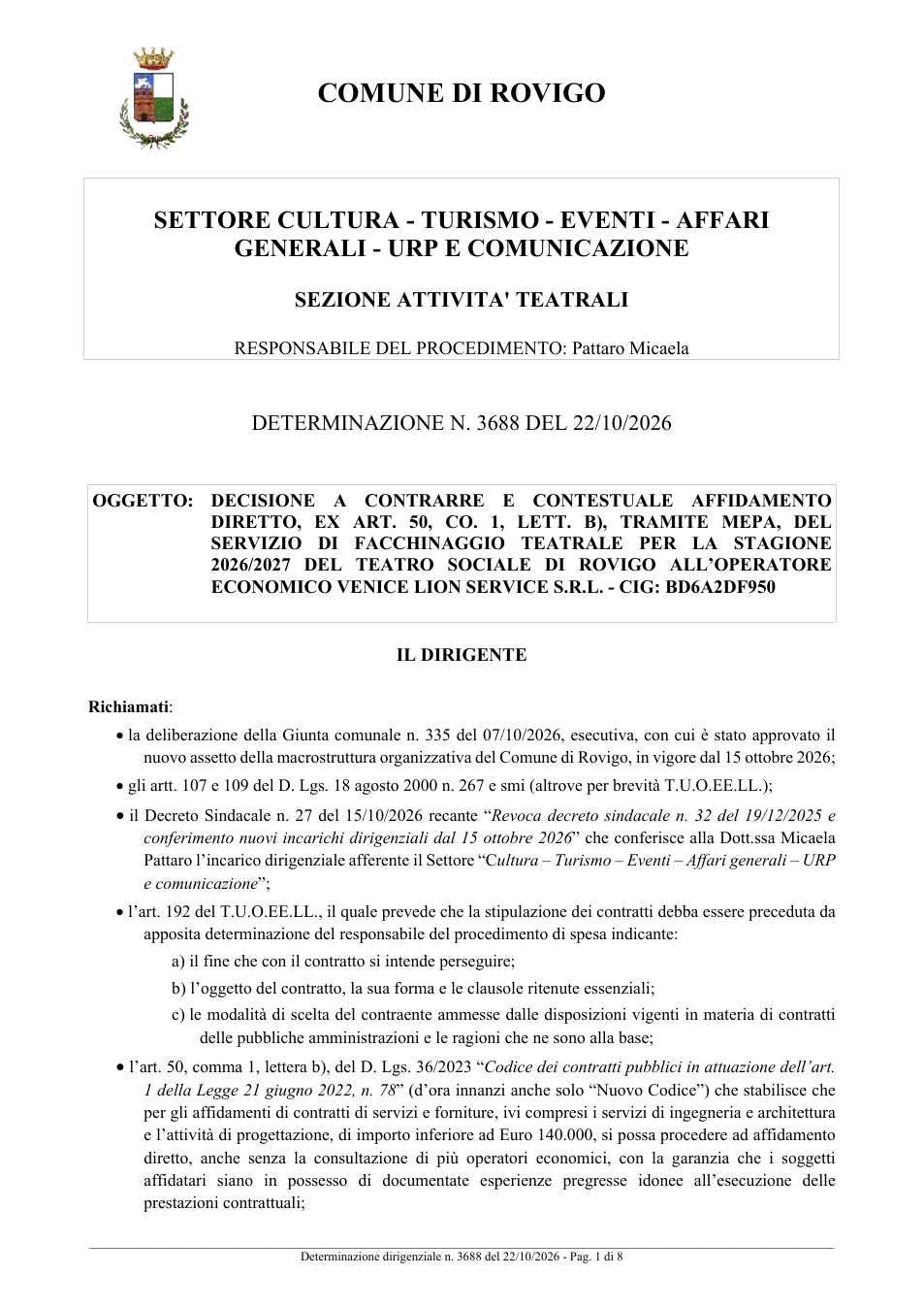 Pagina 1 del documento