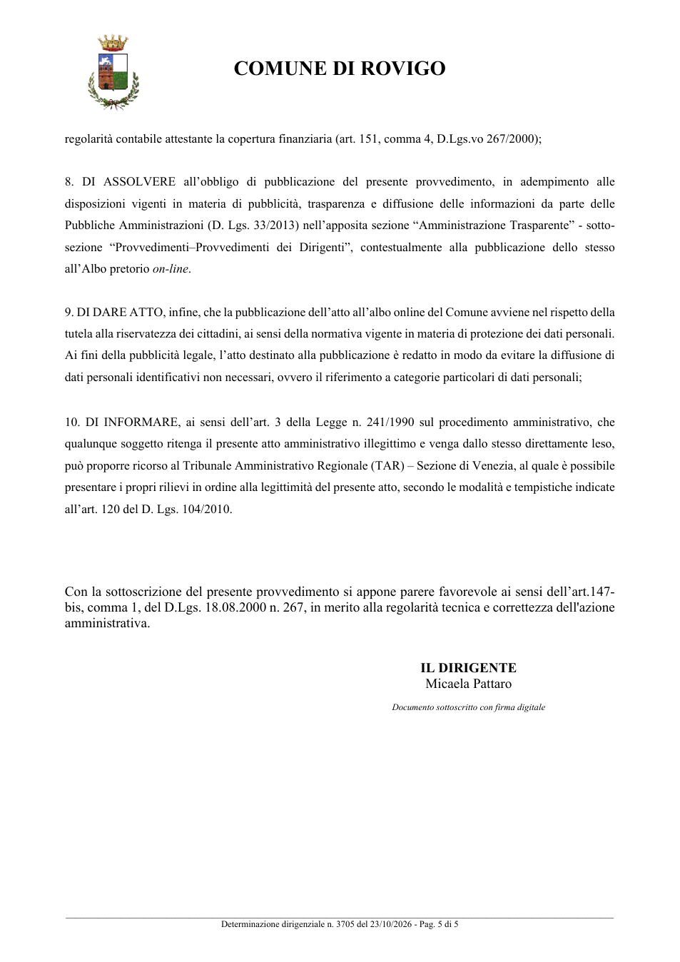 Pagina 5 del documento