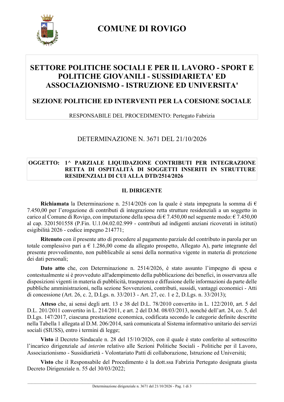 Pagina 1 del documento