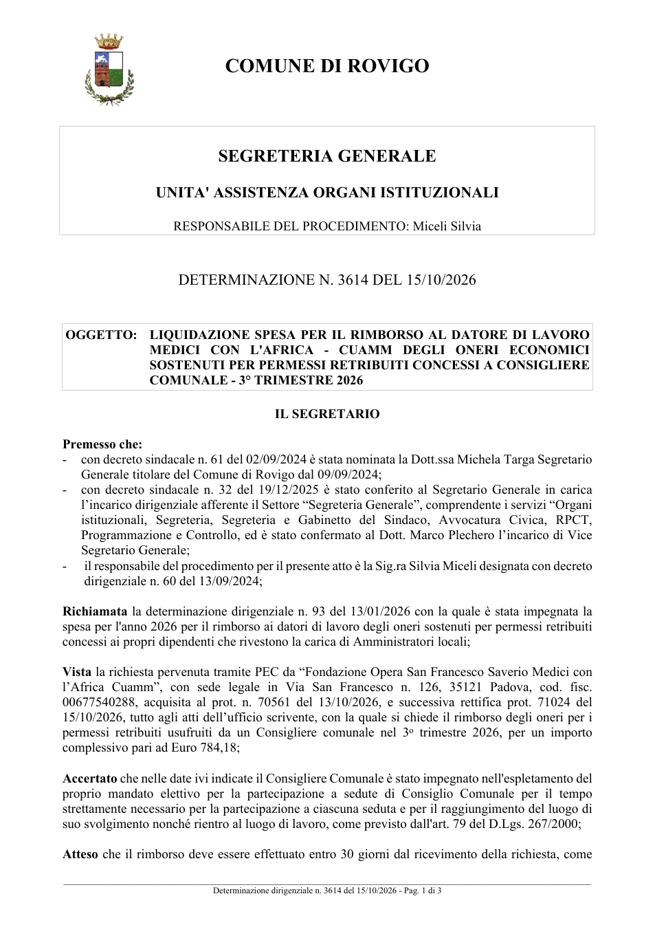 Pagina 1 del documento