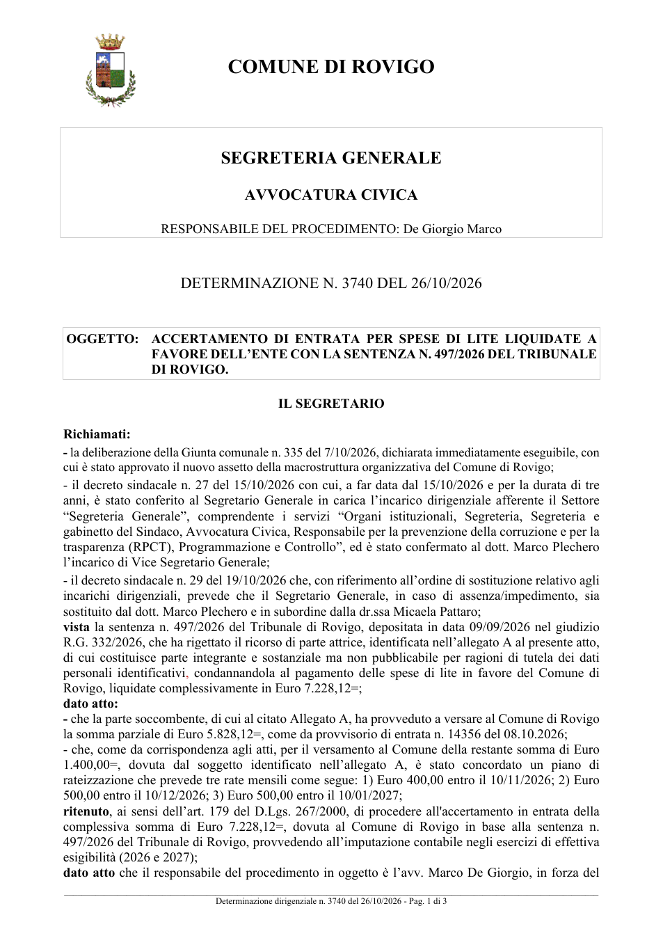 Pagina 1 del documento