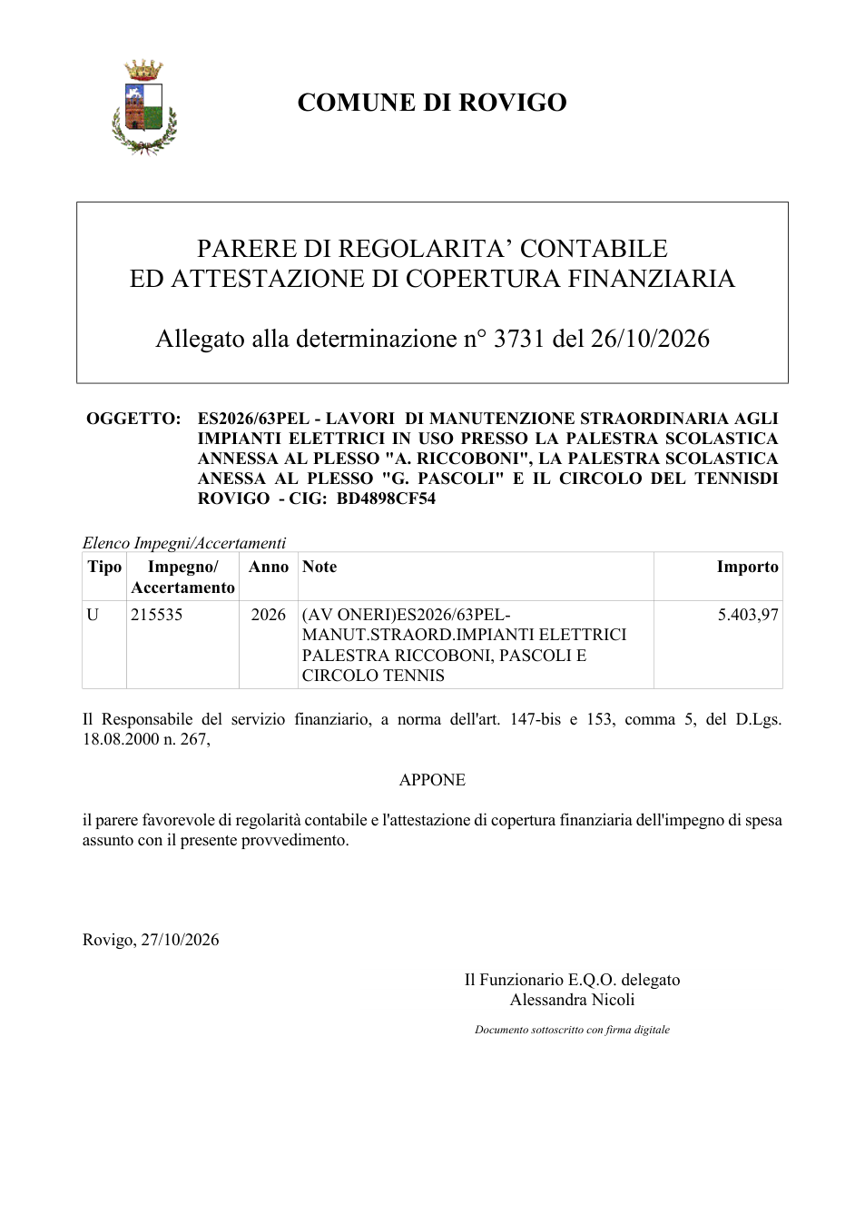 Pagina 1 del documento
