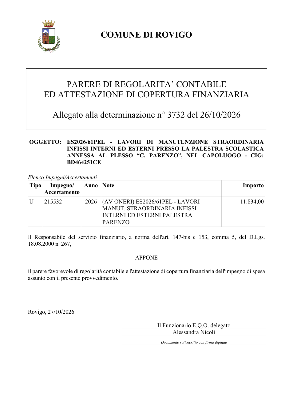 Pagina 1 del documento