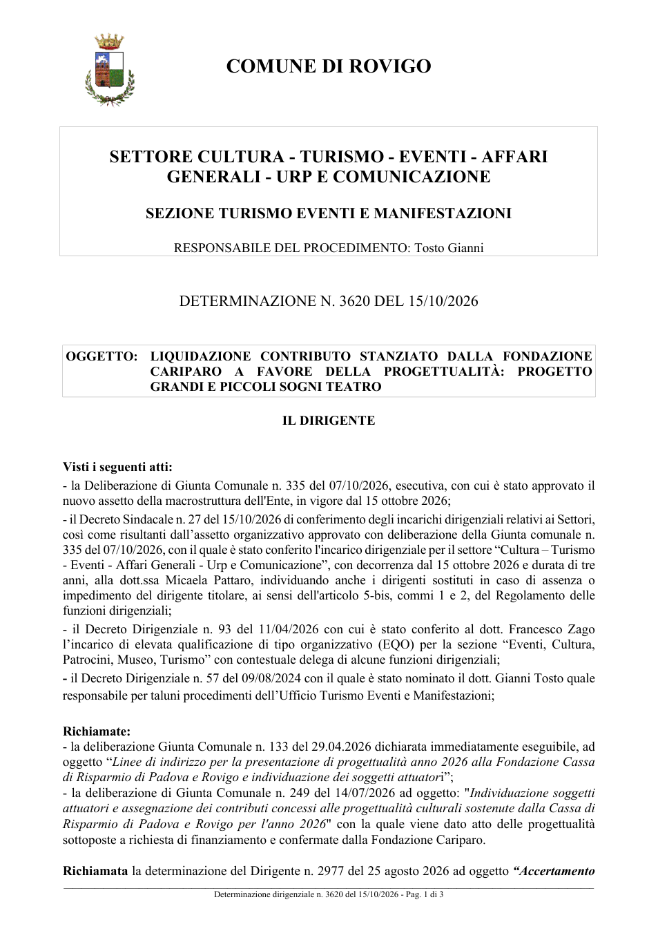 Pagina 1 del documento