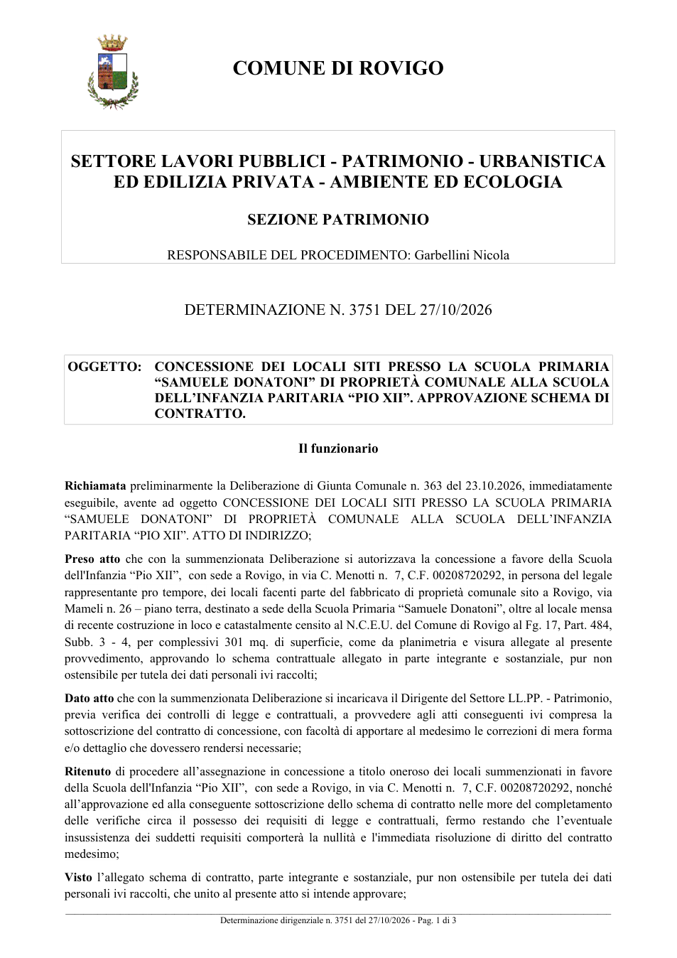 Pagina 1 del documento