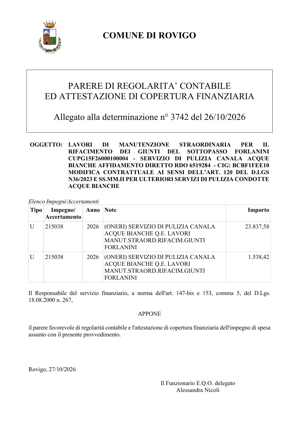 Pagina 1 del documento