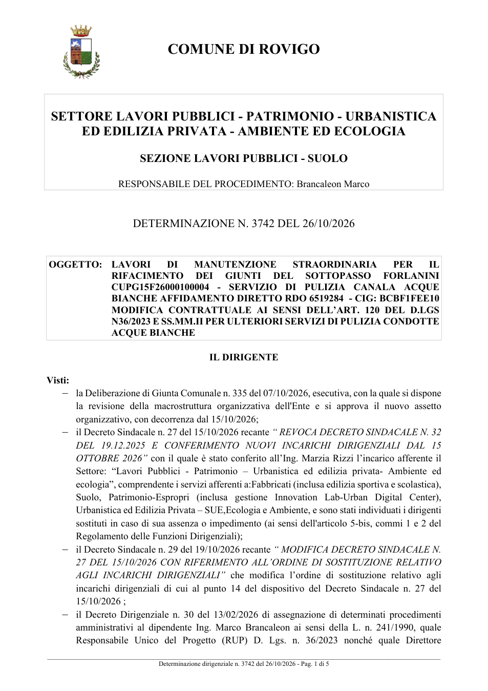 Pagina 1 del documento