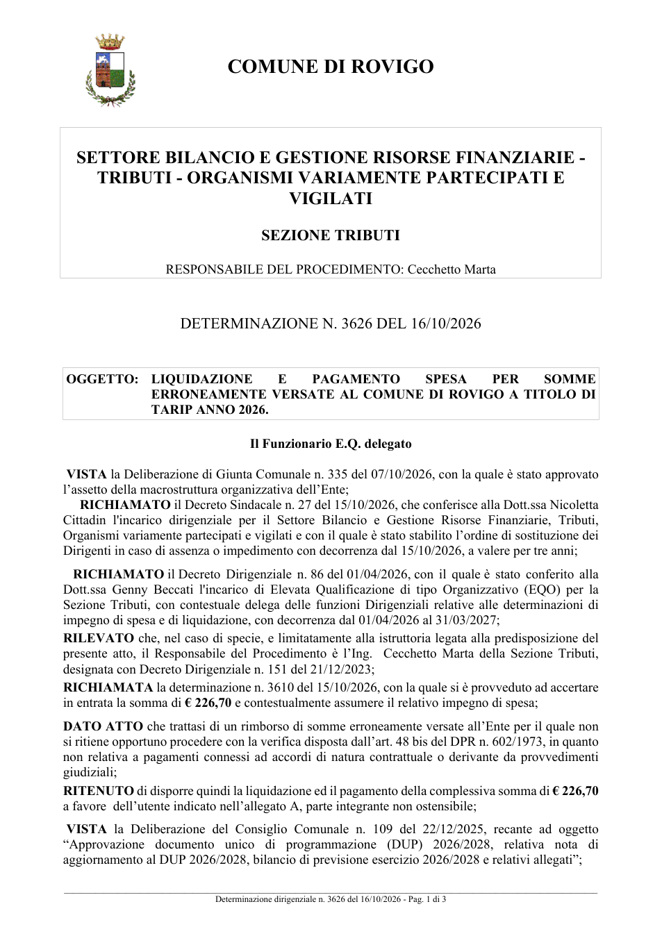 Pagina 1 del documento