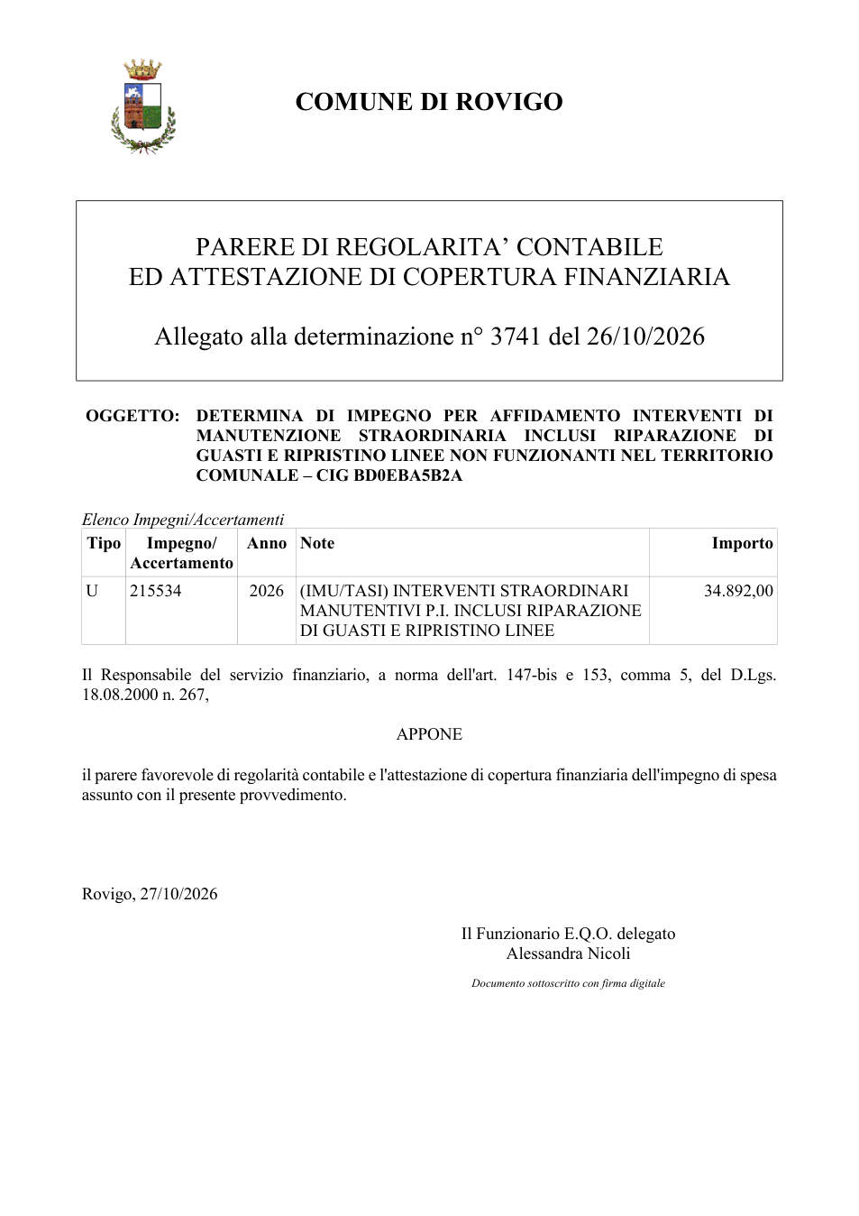 Pagina 1 del documento