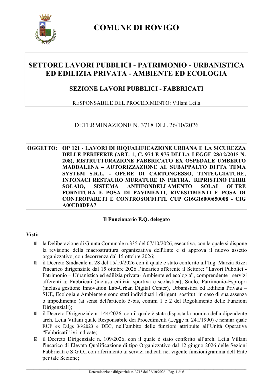 Pagina 1 del documento