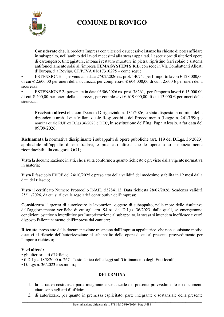 Pagina 5 del documento