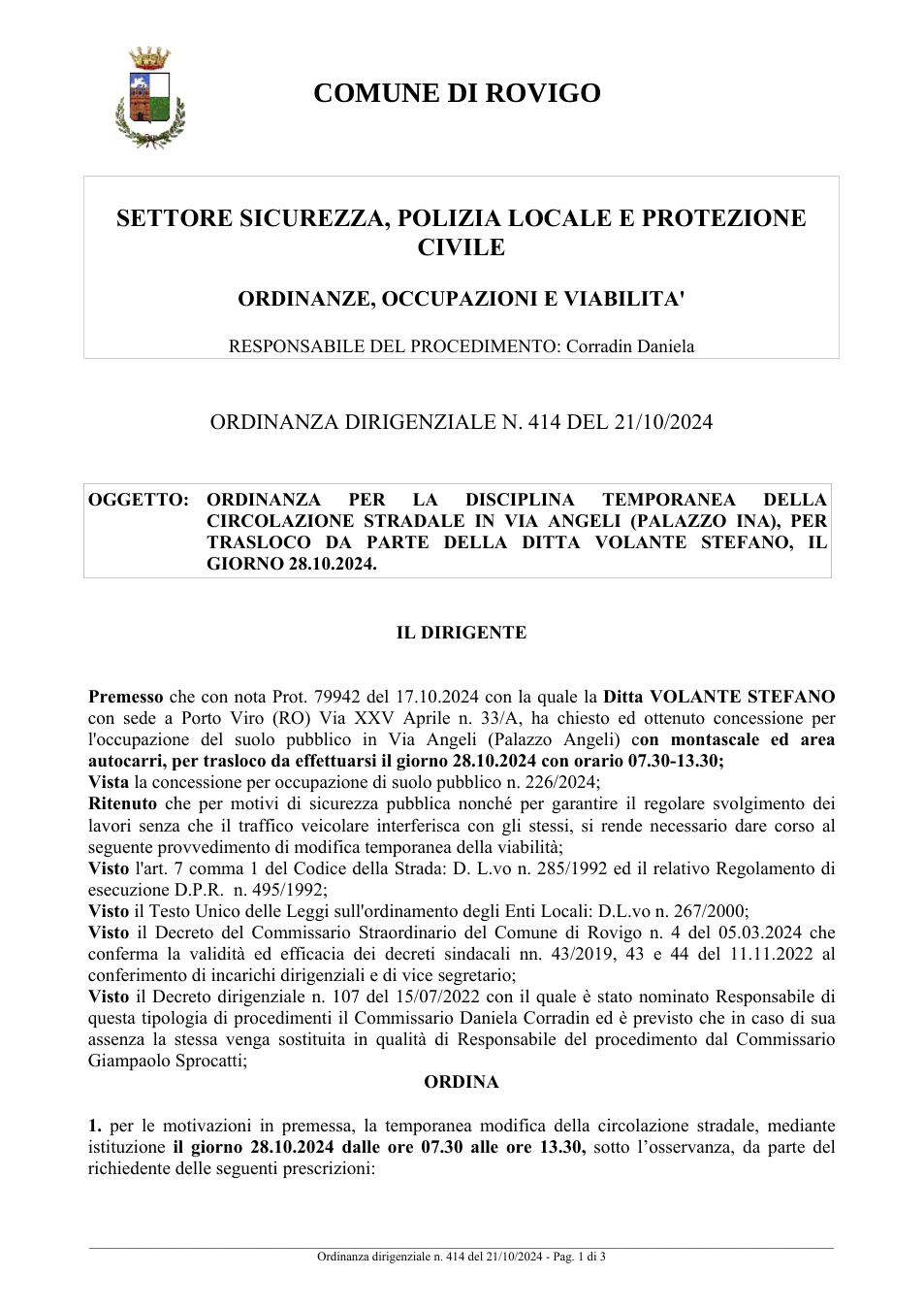 Pagina 1 del documento