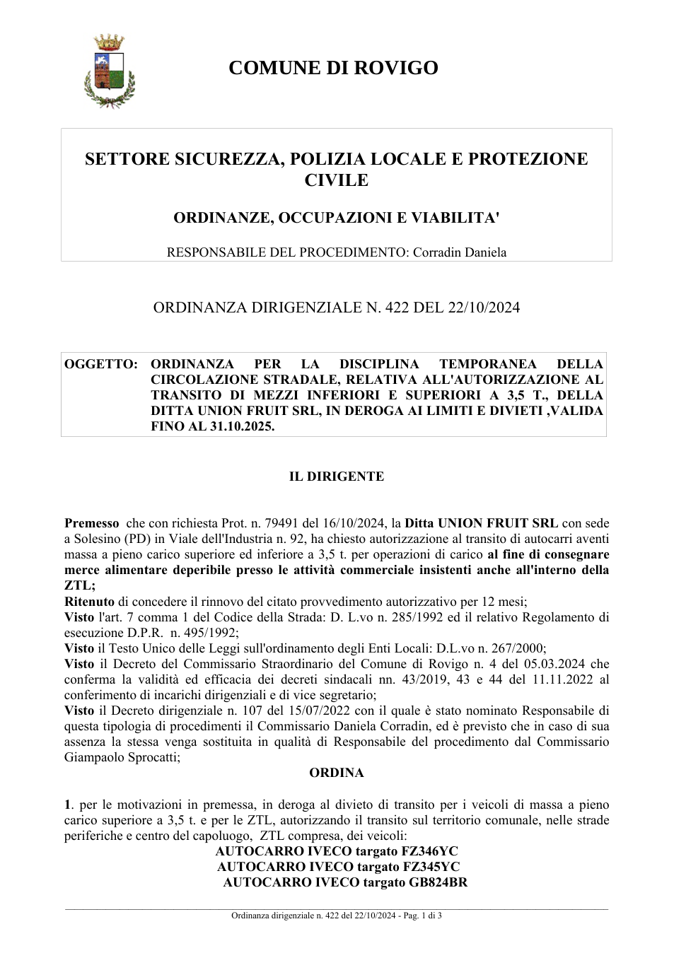 Pagina 1 del documento