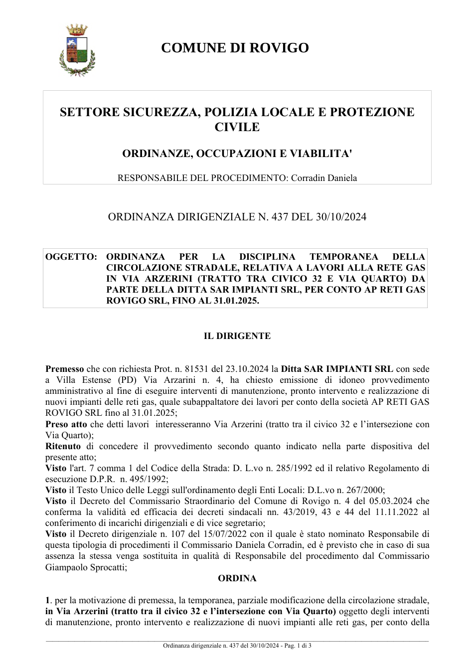 Pagina 1 del documento