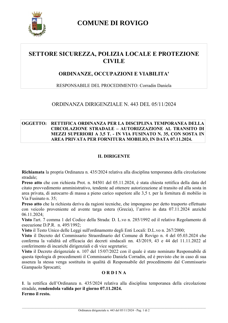 Pagina 1 del documento