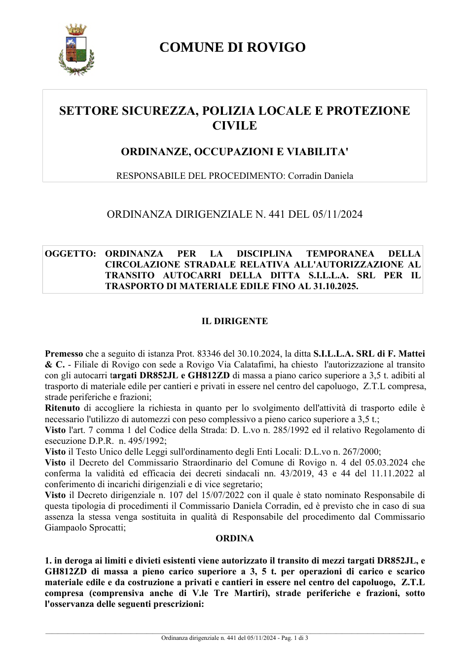 Pagina 1 del documento