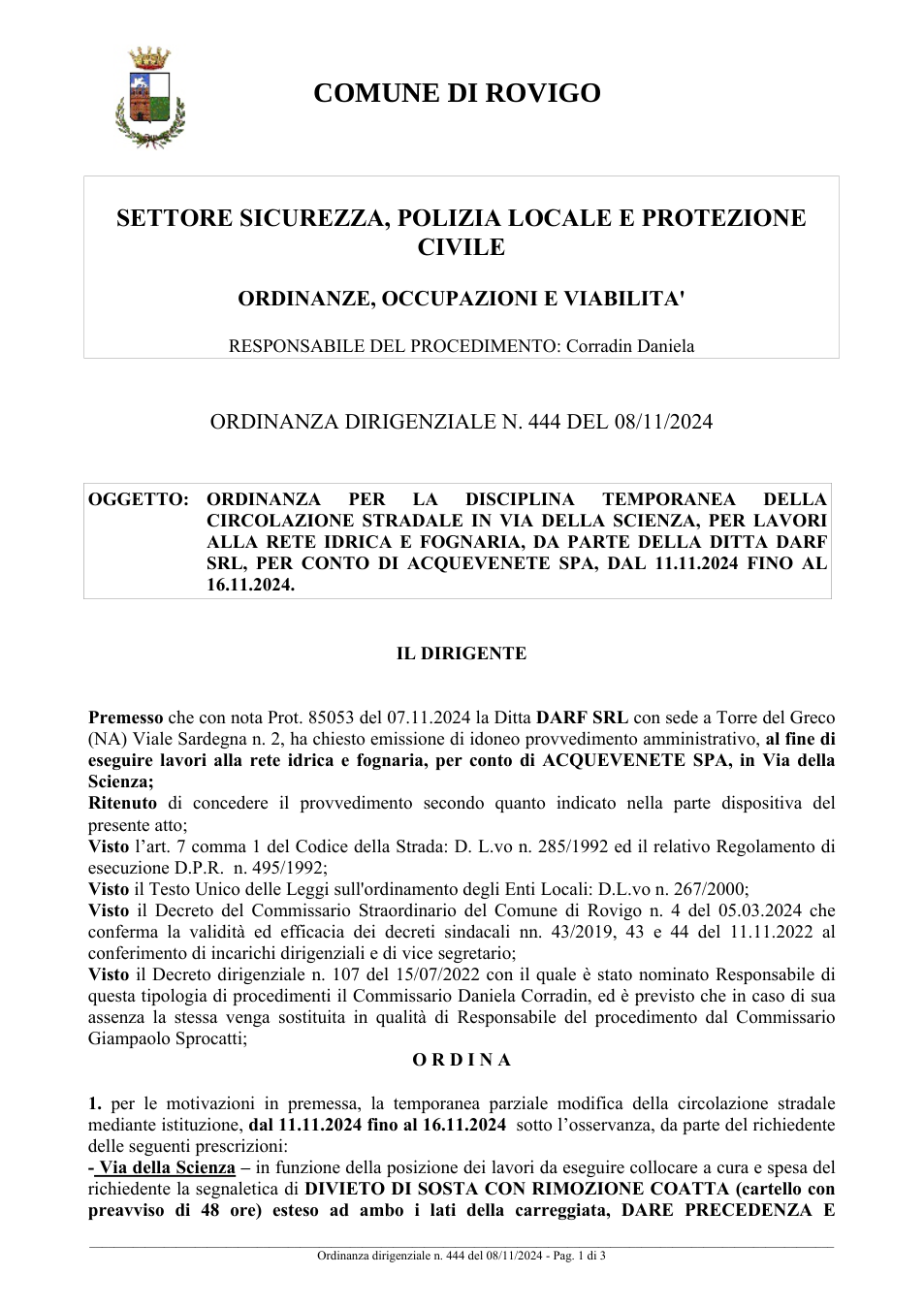 Pagina 1 del documento