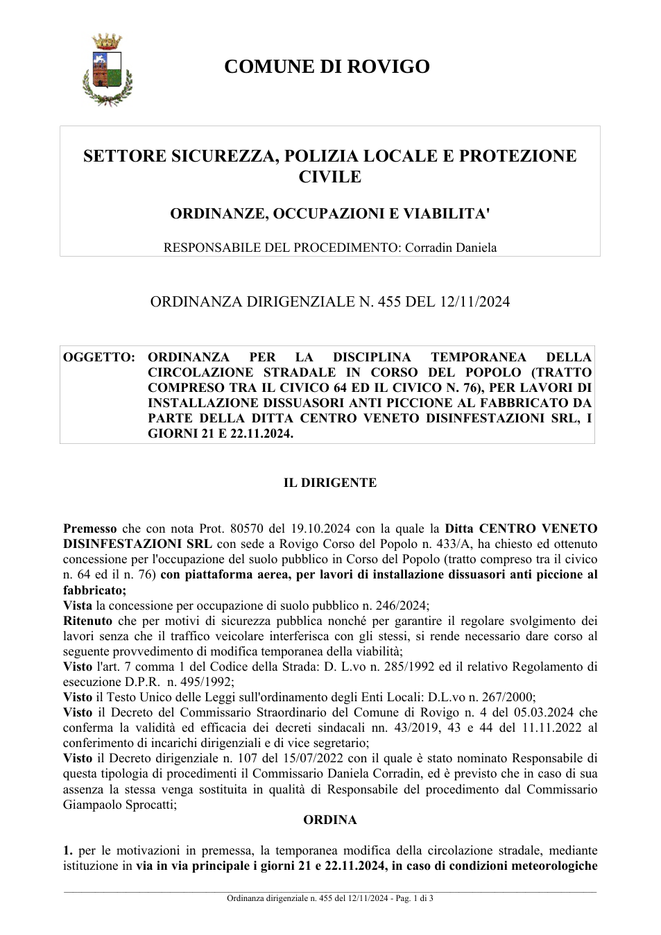 Pagina 1 del documento