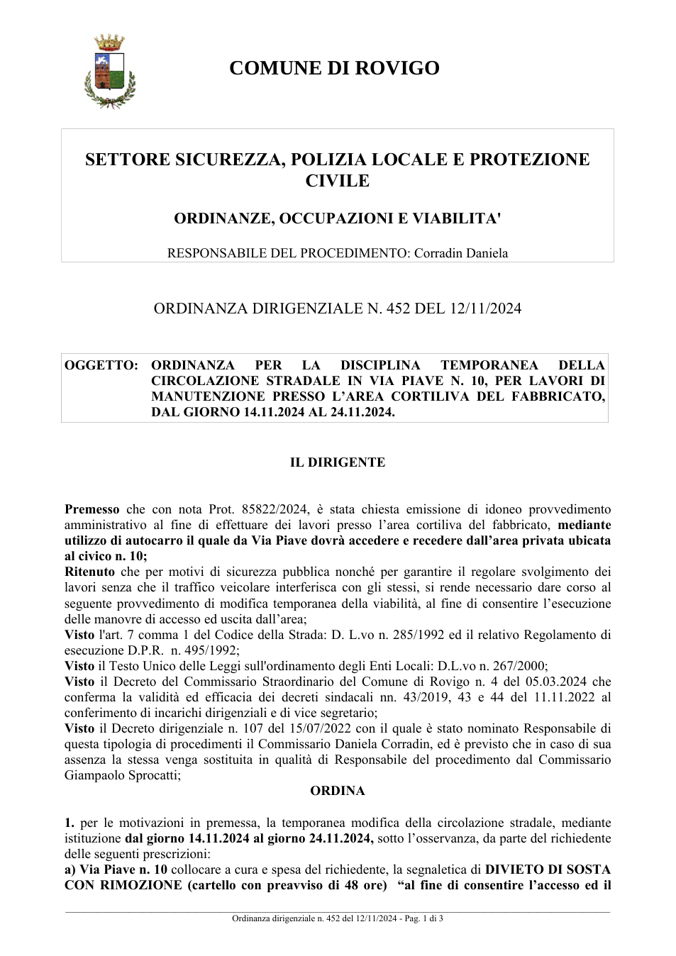 Pagina 1 del documento