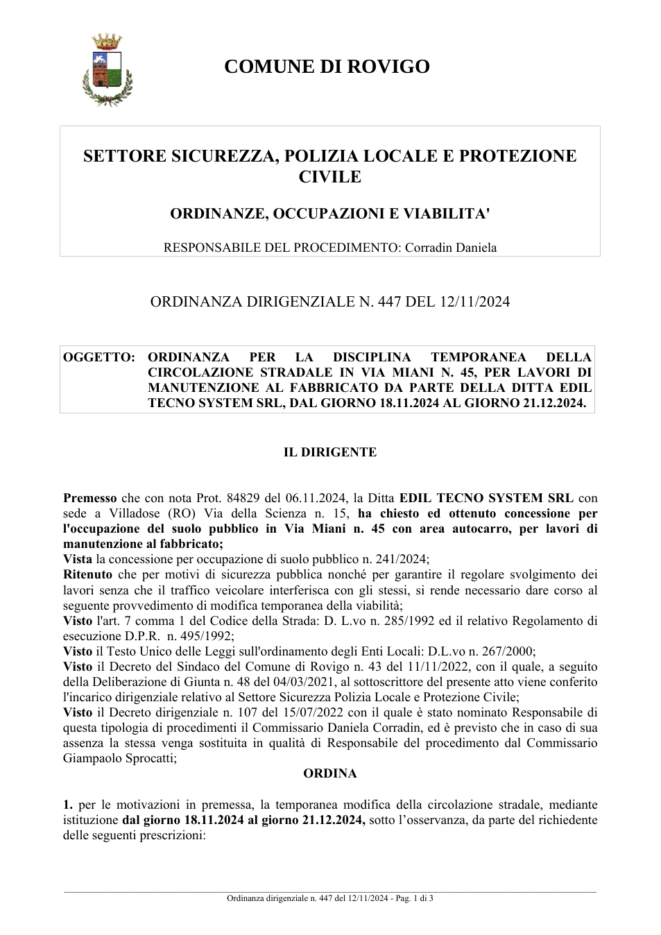 Pagina 1 del documento