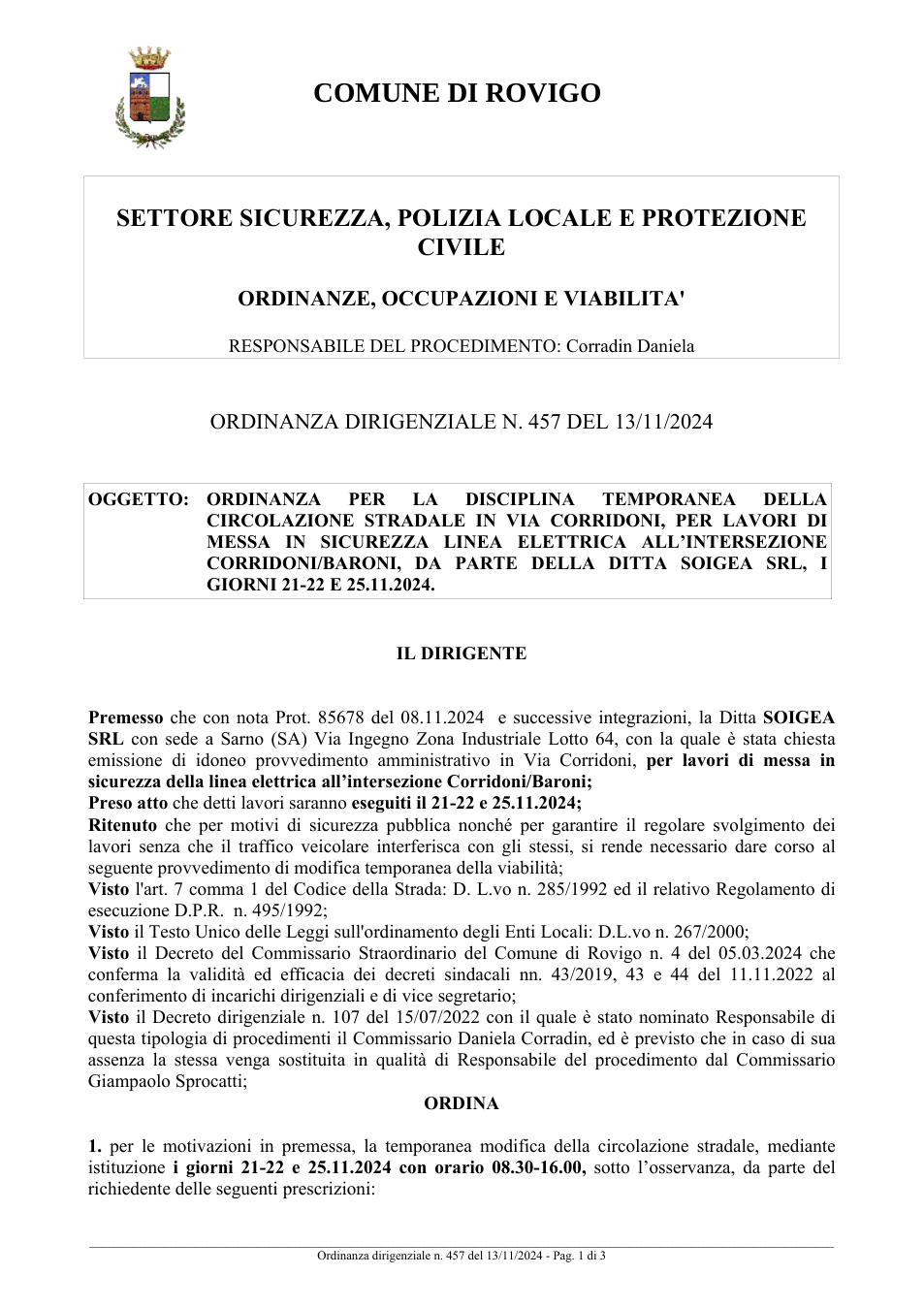 Pagina 1 del documento