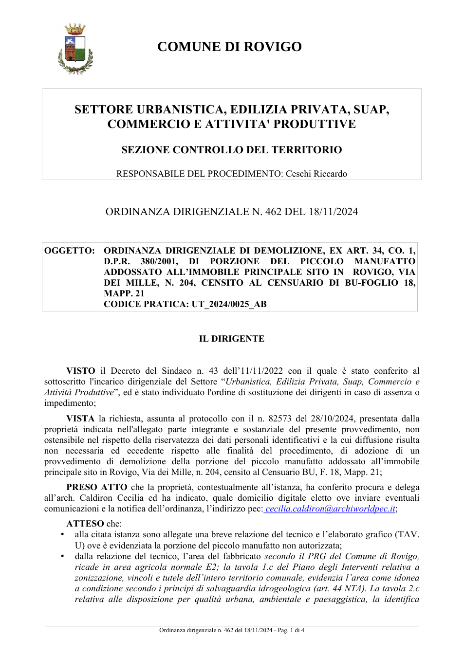 Pagina 1 del documento