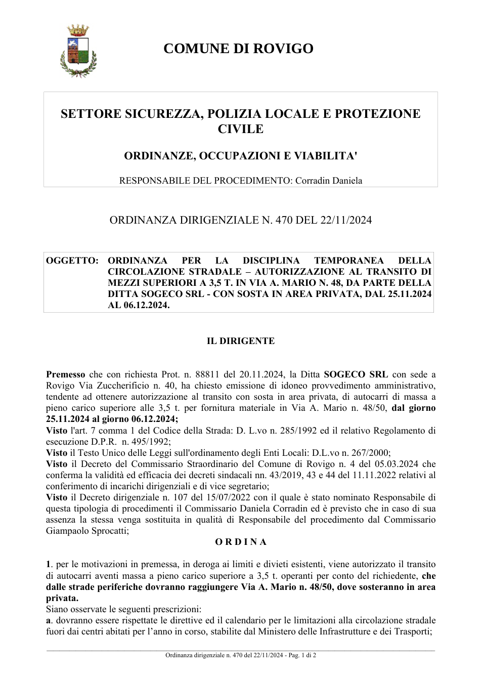 Pagina 1 del documento