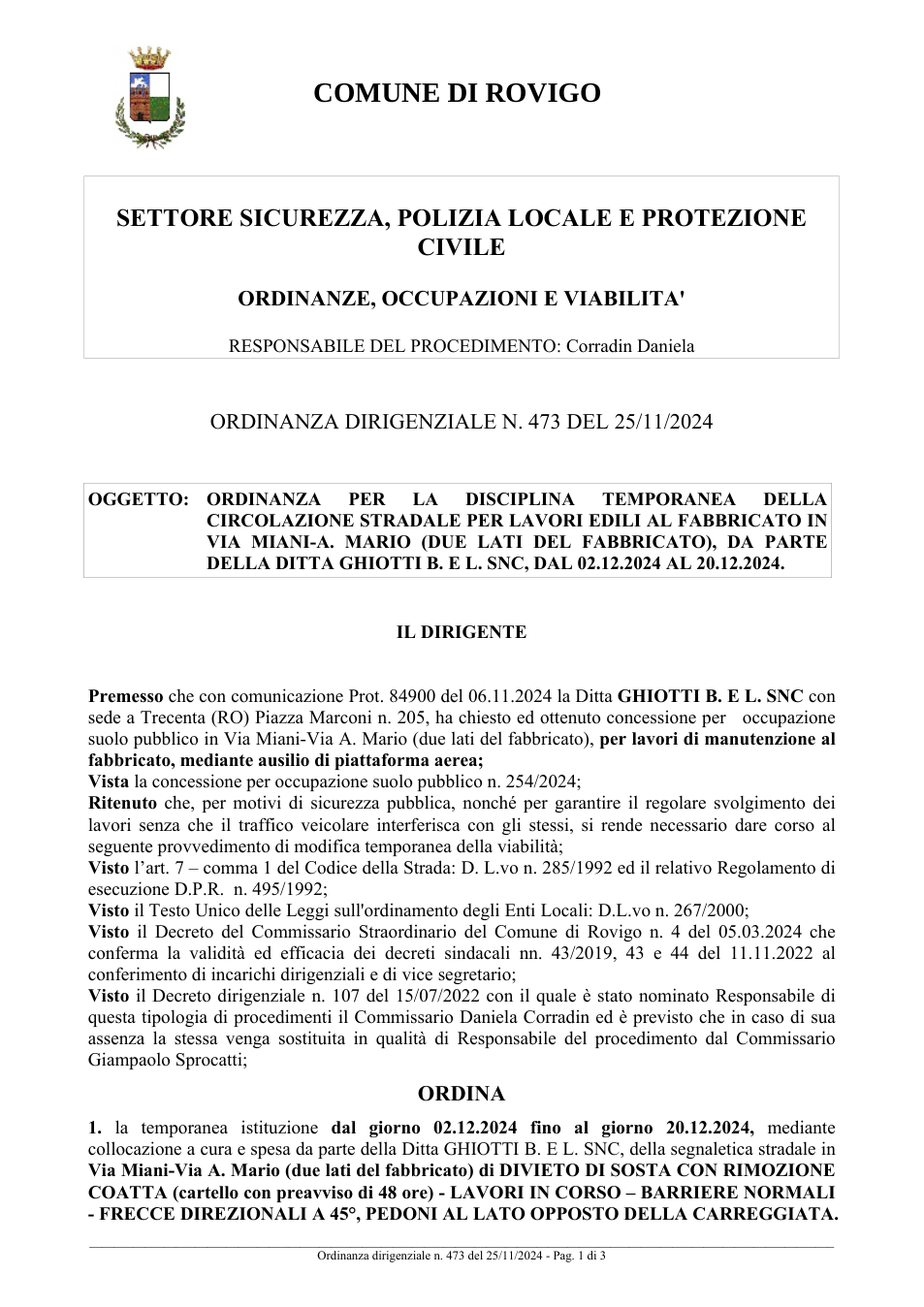 Pagina 1 del documento