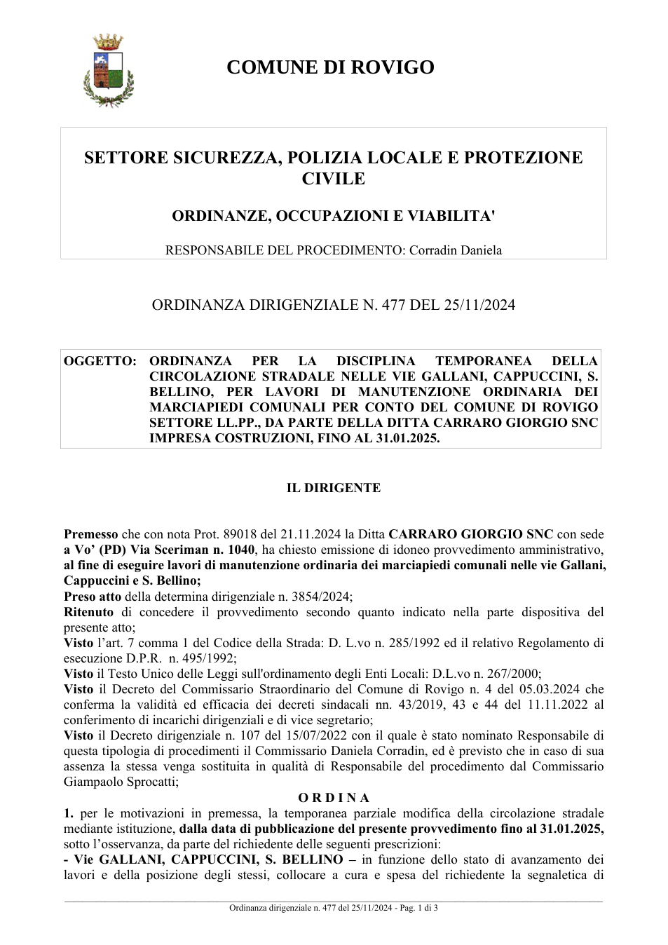 Pagina 1 del documento