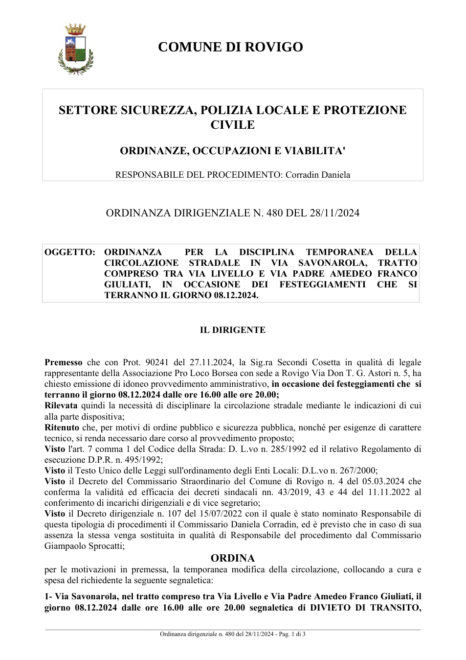 Pagina 1 del documento