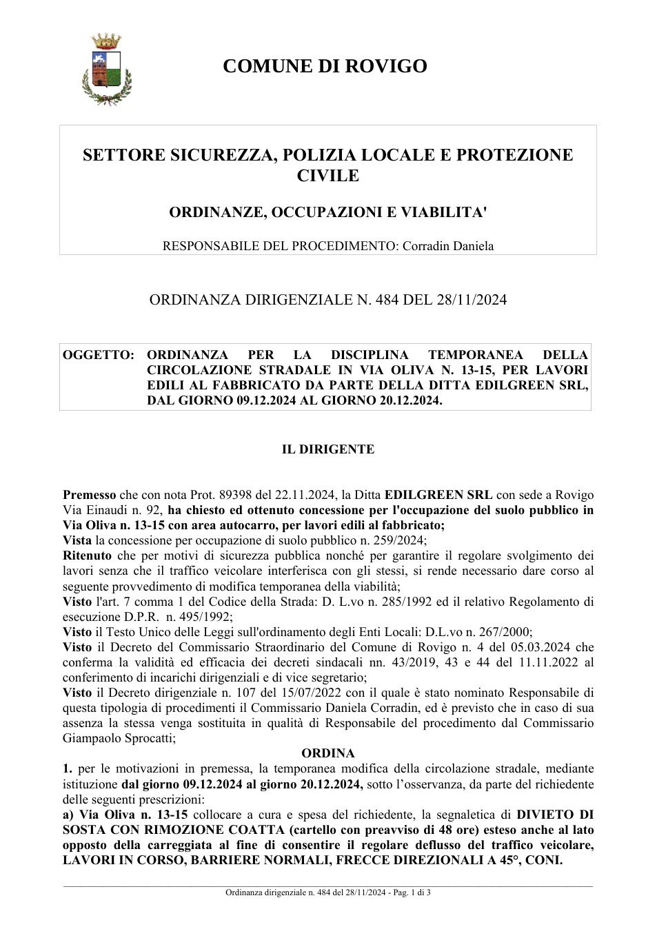 Pagina 1 del documento