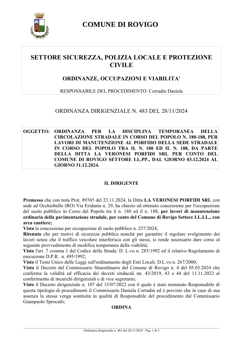 Pagina 1 del documento