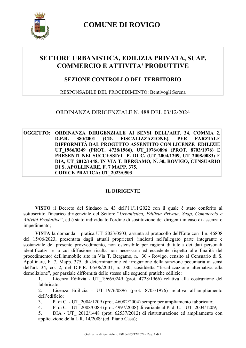 Pagina 1 del documento