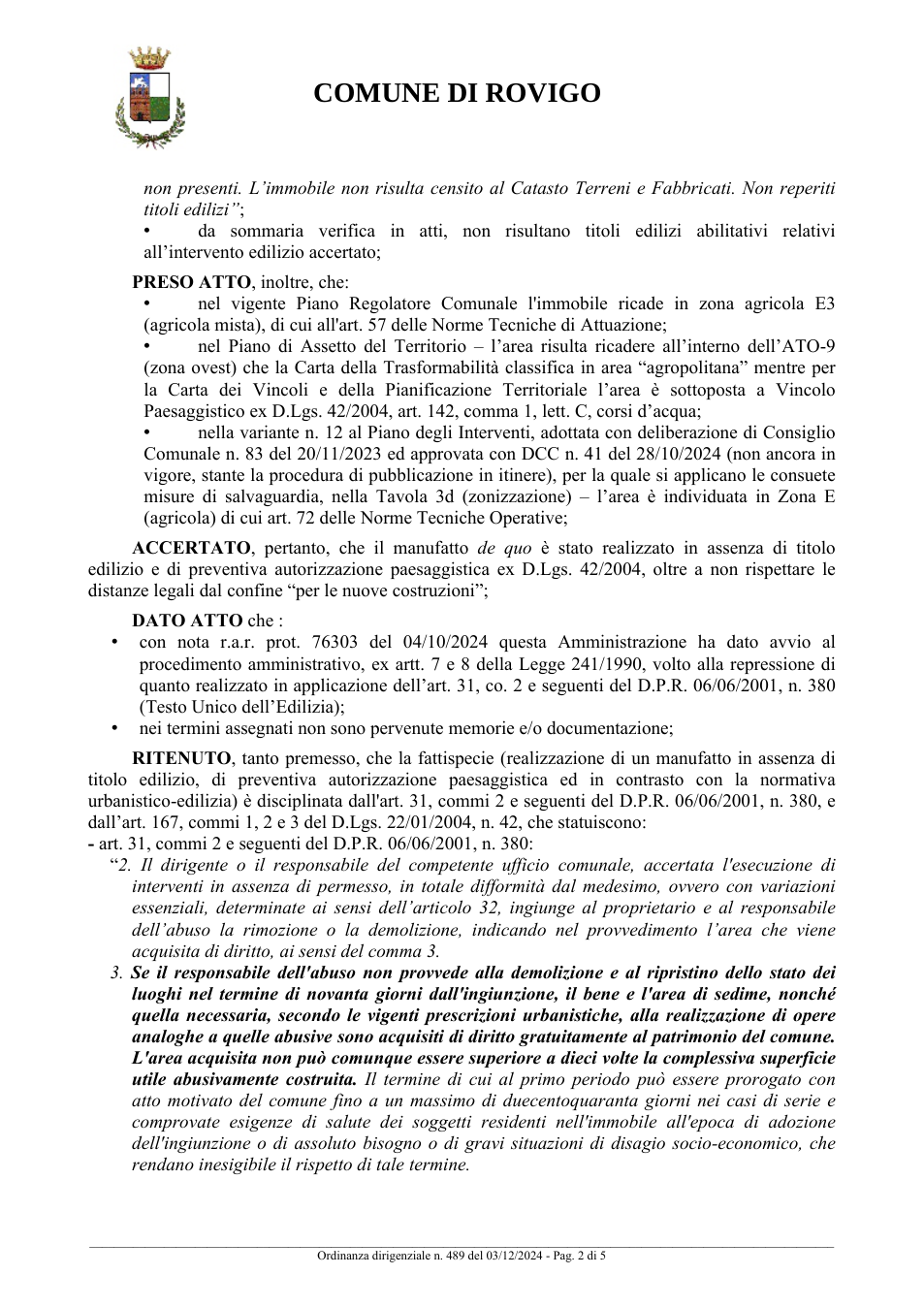 Pagina 2 del documento