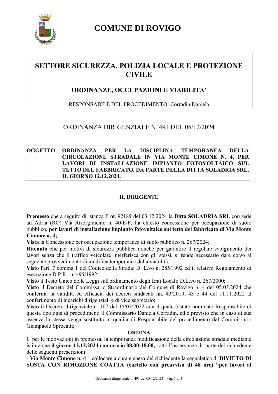 Pagina 1 del documento