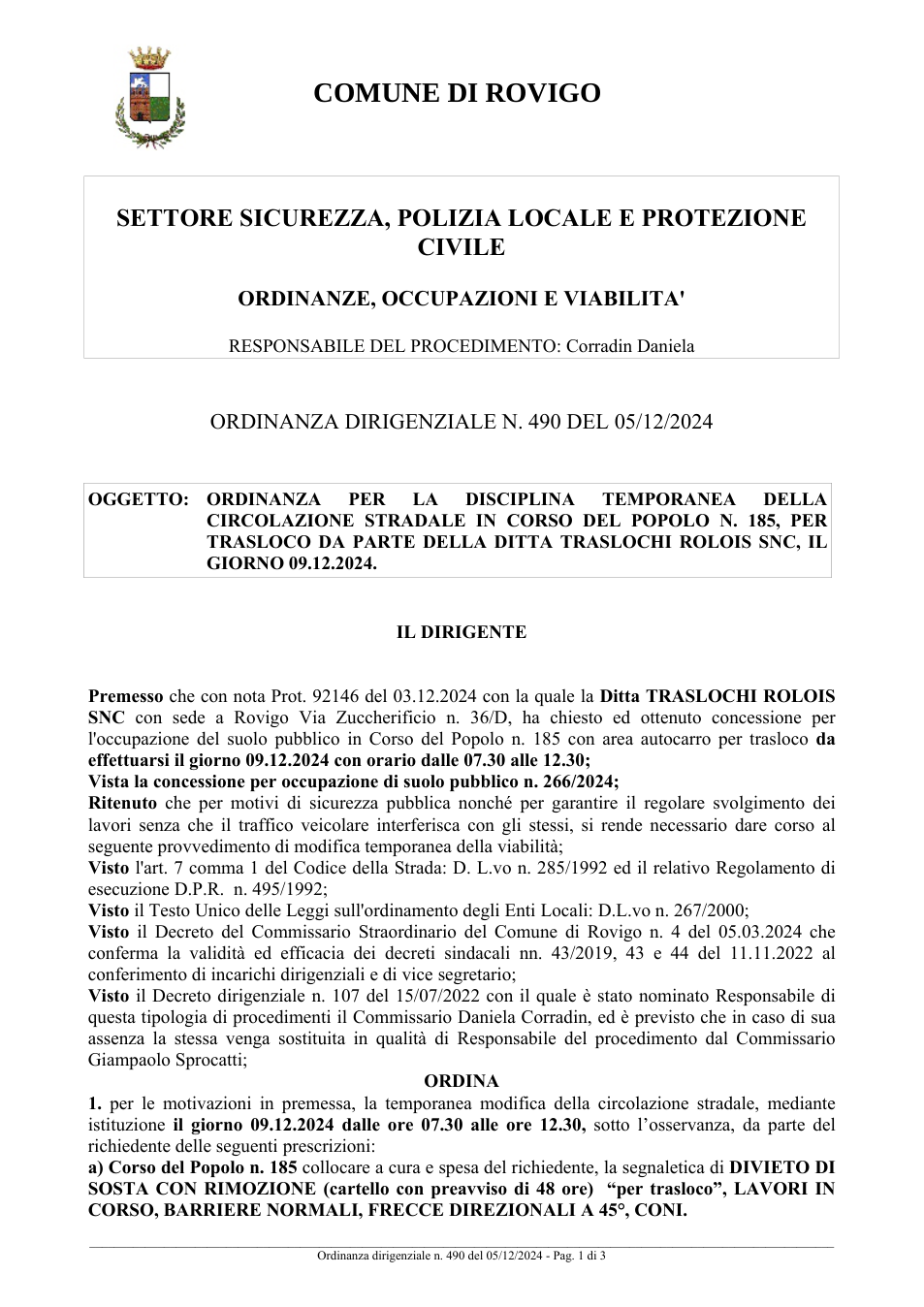 Pagina 1 del documento