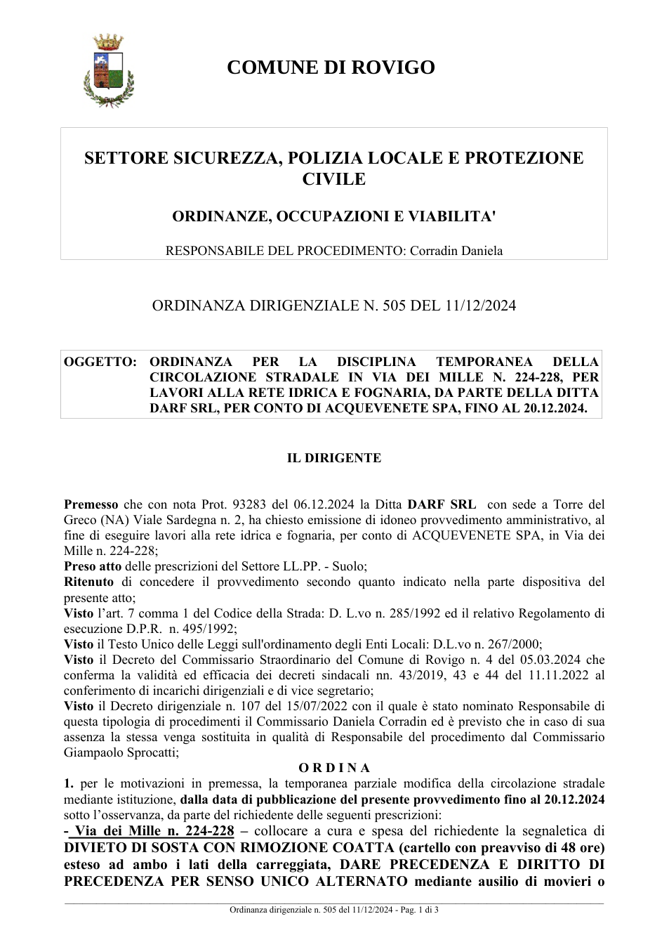 Pagina 1 del documento