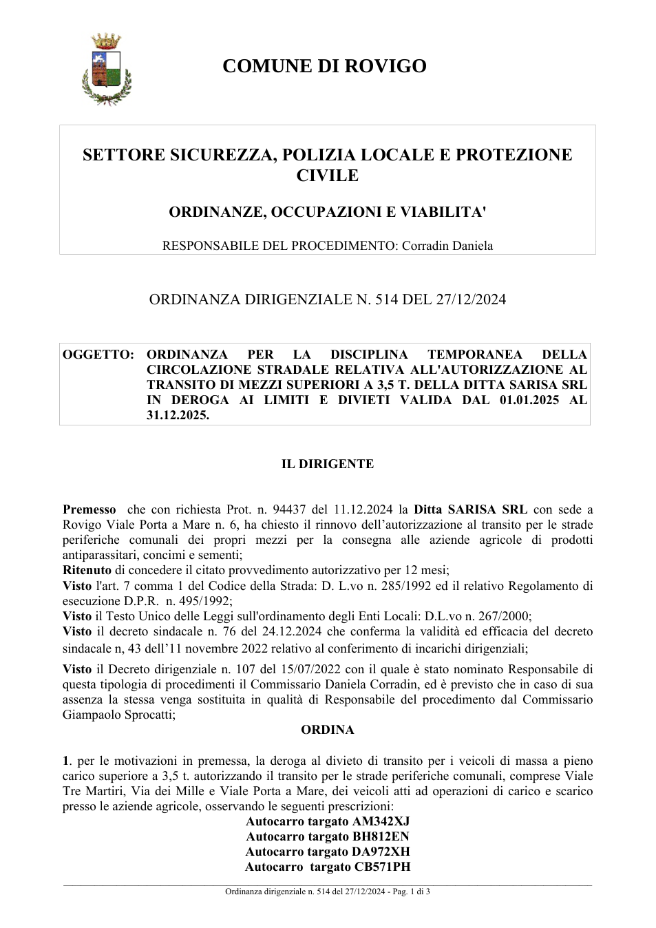 Pagina 1 del documento