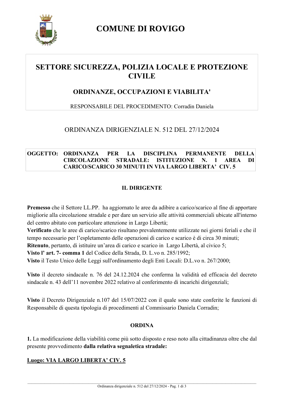 Pagina 1 del documento