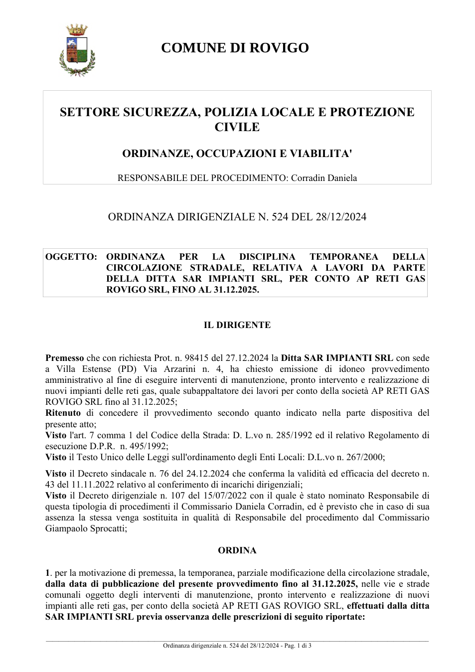 Pagina 1 del documento