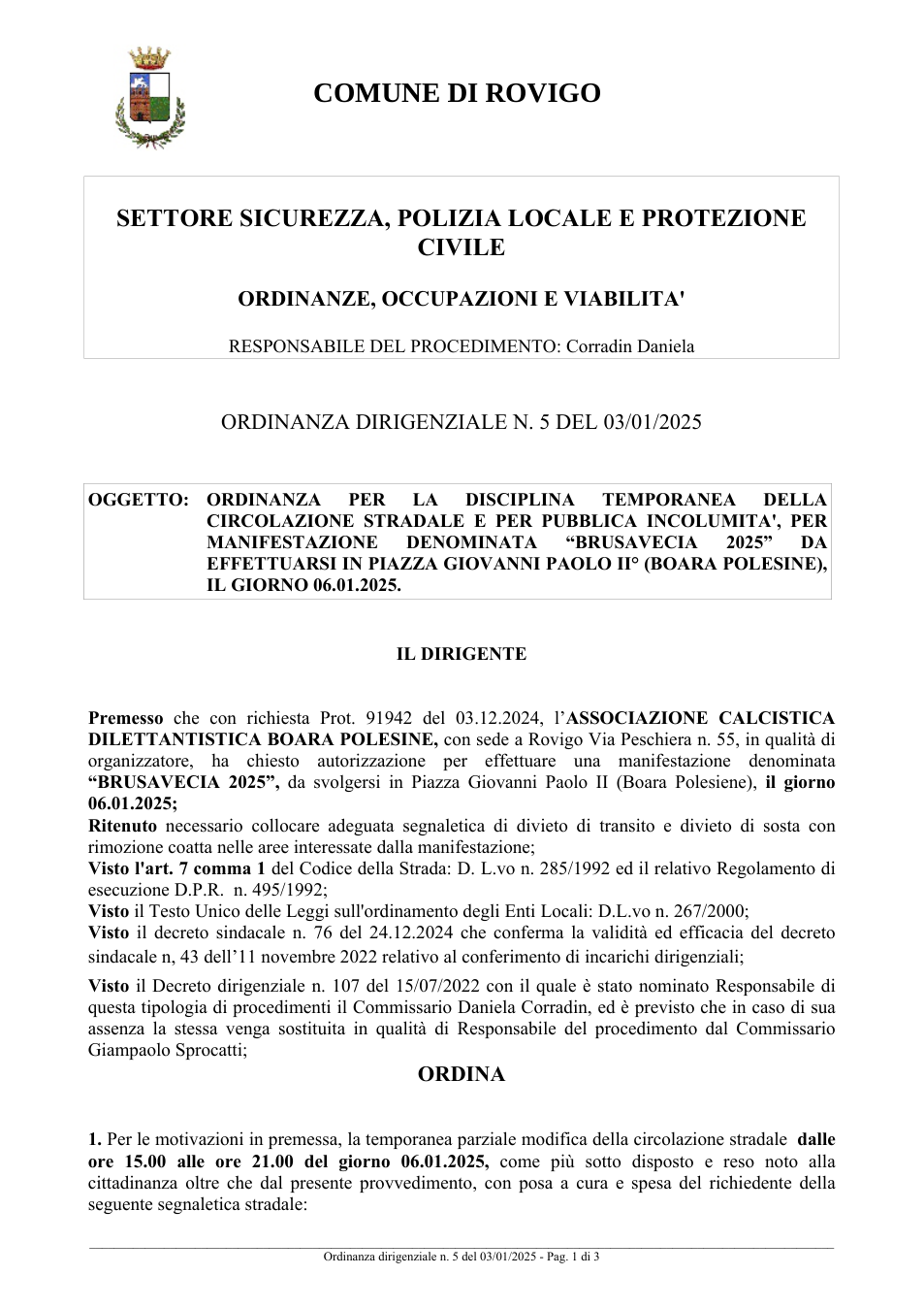 Pagina 1 del documento