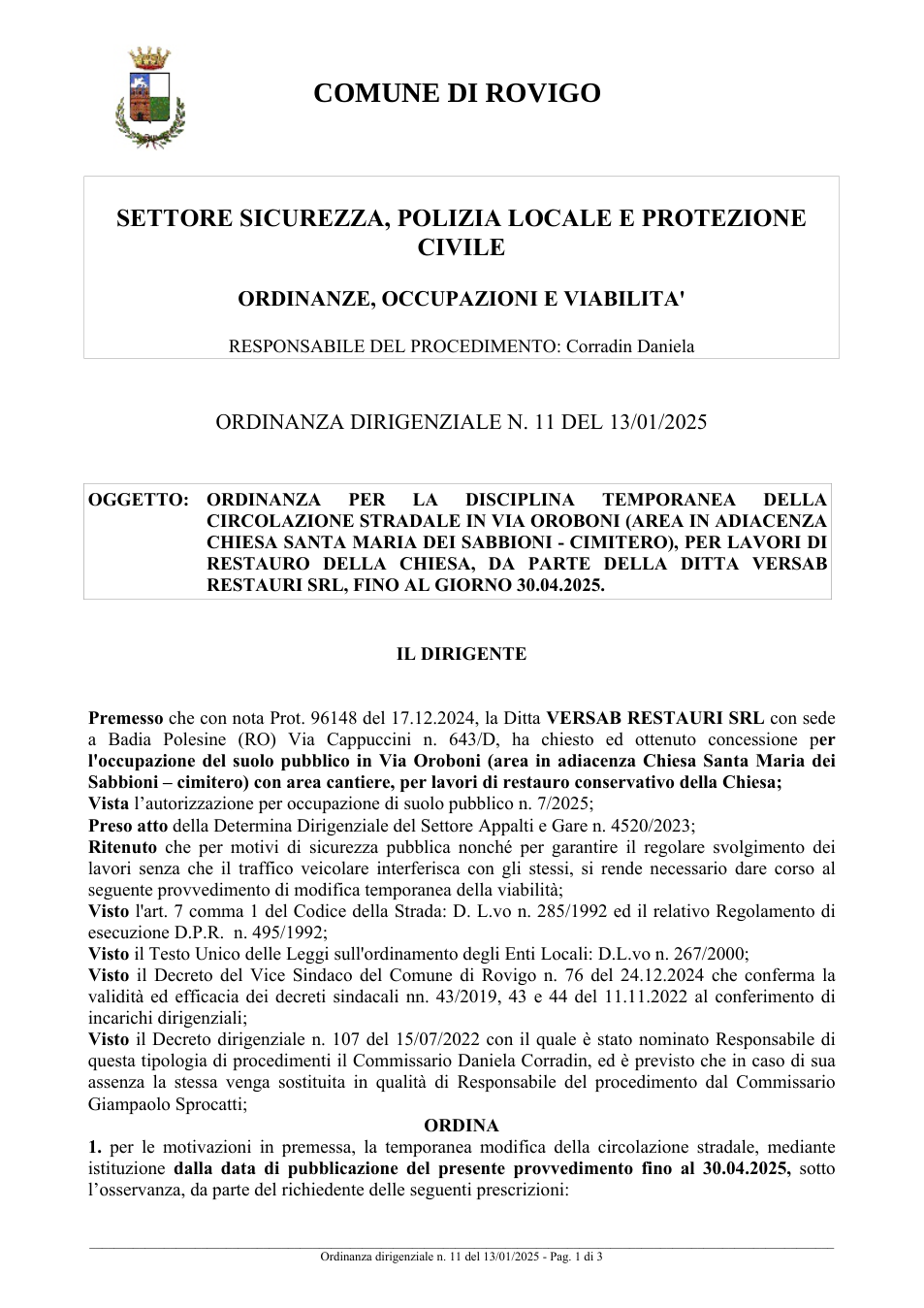 Pagina 1 del documento