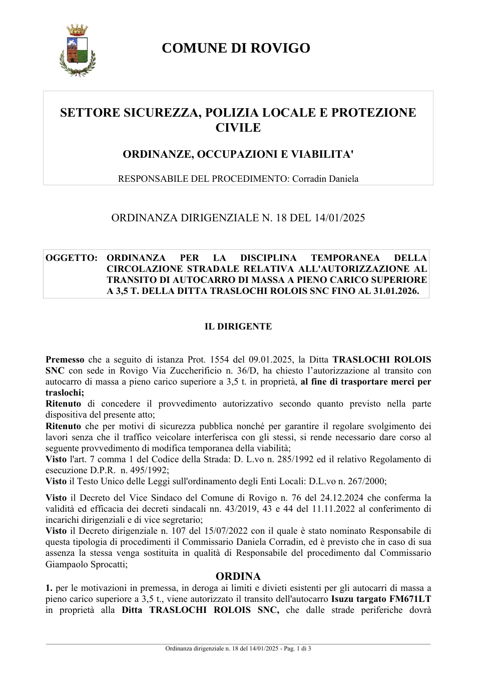 Pagina 1 del documento