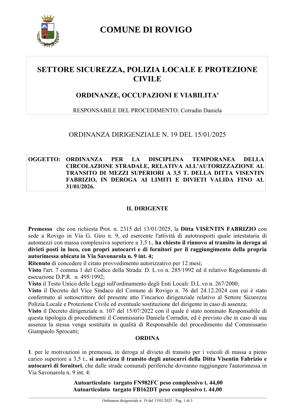 Pagina 1 del documento