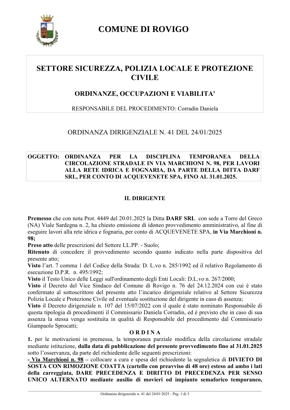 Pagina 1 del documento