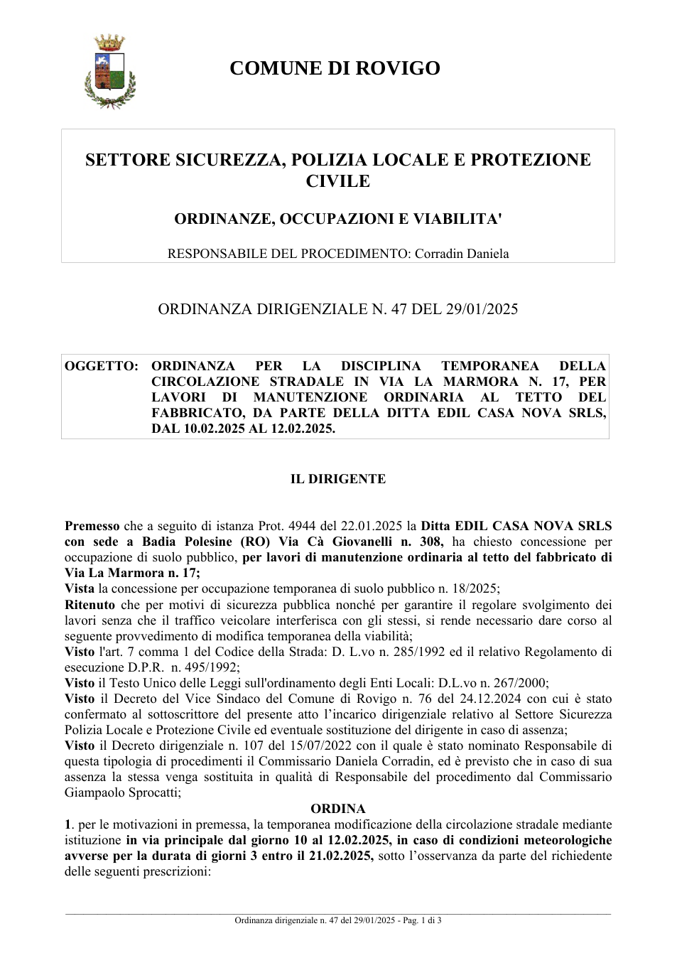 Pagina 1 del documento